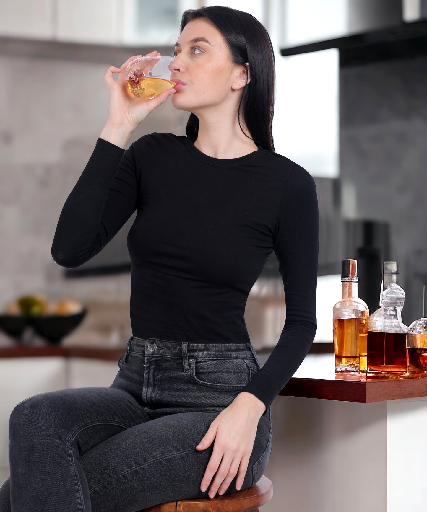 spinning stemless glasses