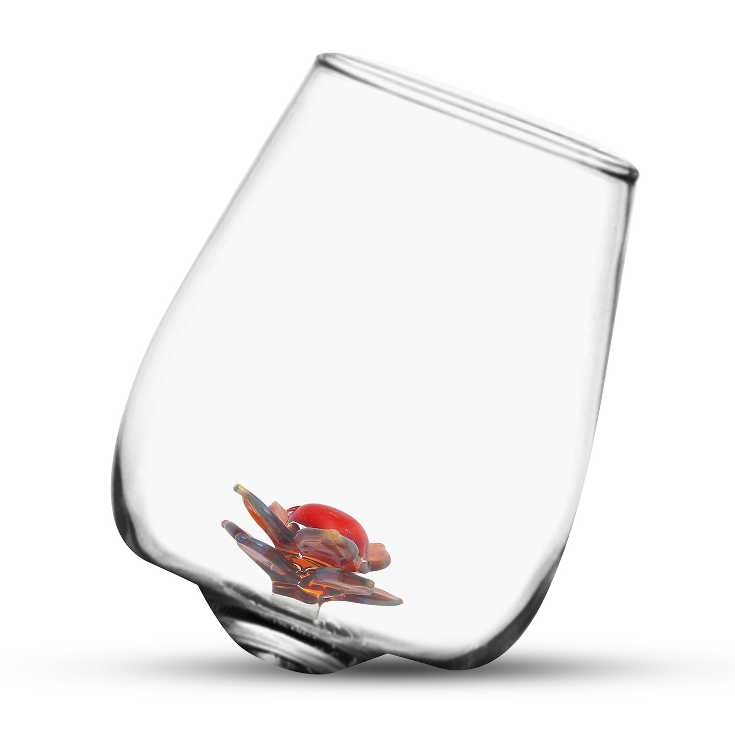 spinning stemless glasses