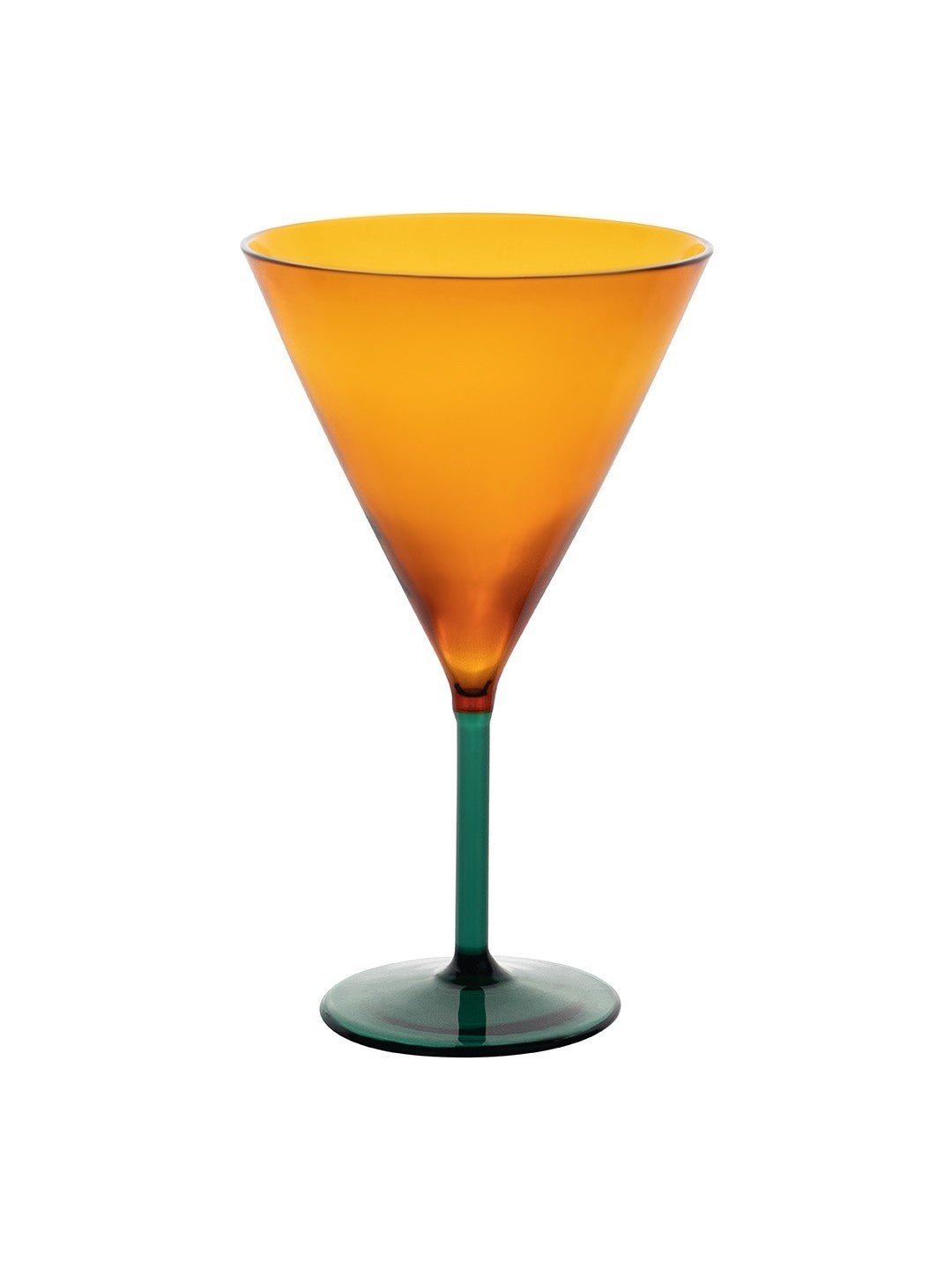 Aurora Flame Martini Glass - Borotechheight : 175 mm diameter: 100 mm ml capacity : 240 ml4AmberG 63B amber