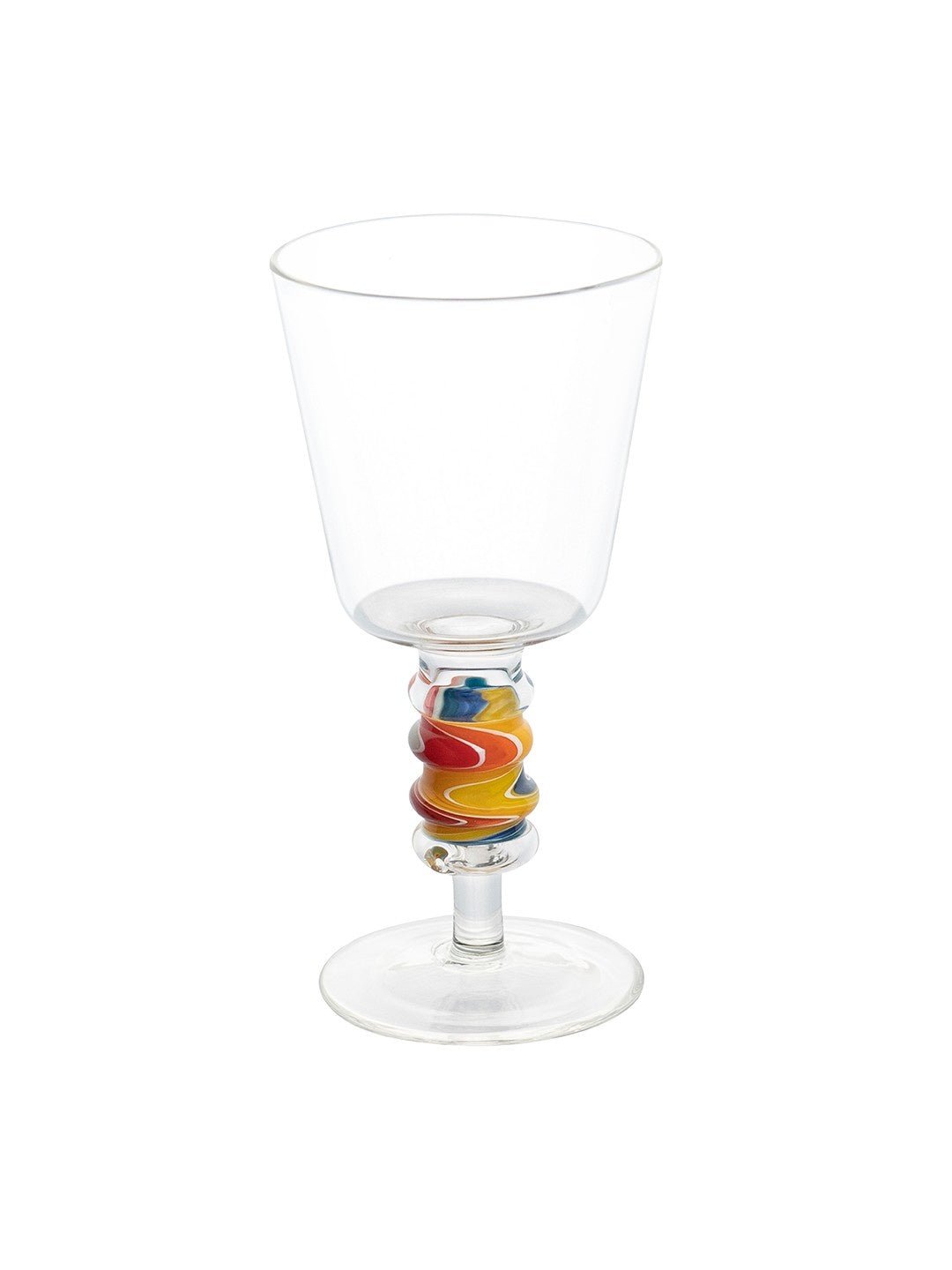 Aurora Wigwag Wine Goblet - Borotechheight : 160 mm diameter: 80 mm ml capacity : 180 ml4TransparentG - 47B clear