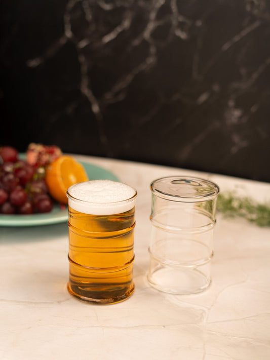 Barrel Vault Highball Glass - Borotechheight : 115 mm diameter: 70 mm ml capacity : 330 ml6TransparentG - 32B clear