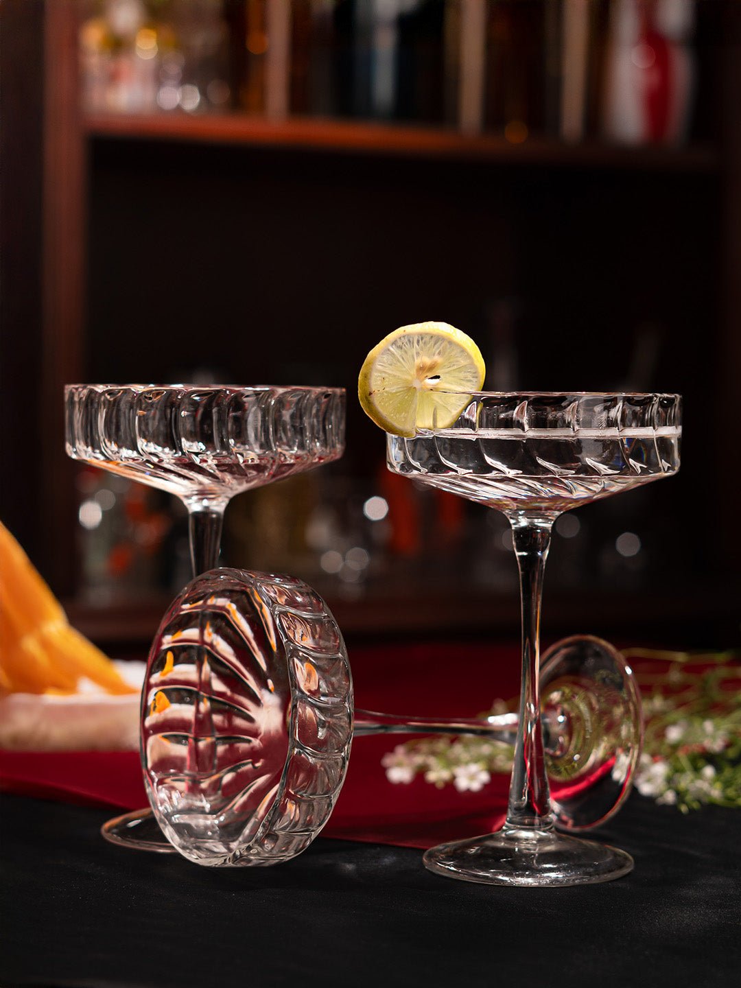 Borosilicate Bloom Coupe - Borotechheight : 165 mm diameter: 100 mm ml capacity : 170 ml4TransparentG - 98B clear