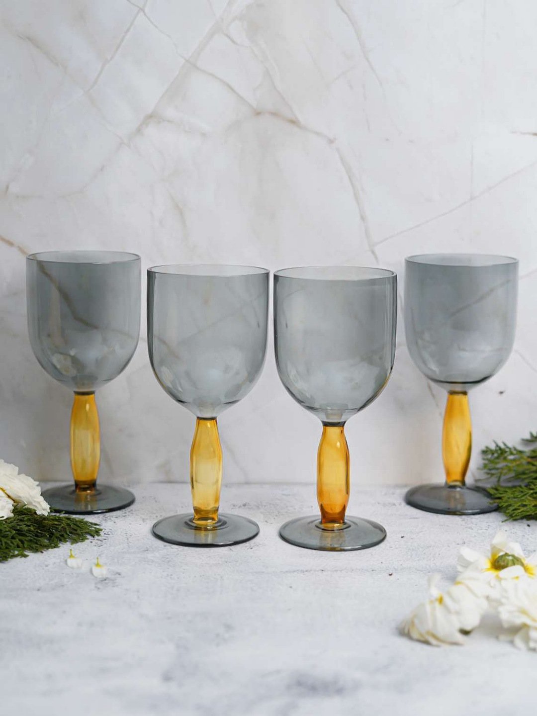 Borosilicate Bubble Stem Wine Goblets - Borotechheight : 175 mm diameter: 80 mm ml capacity : 280 ml4Grey