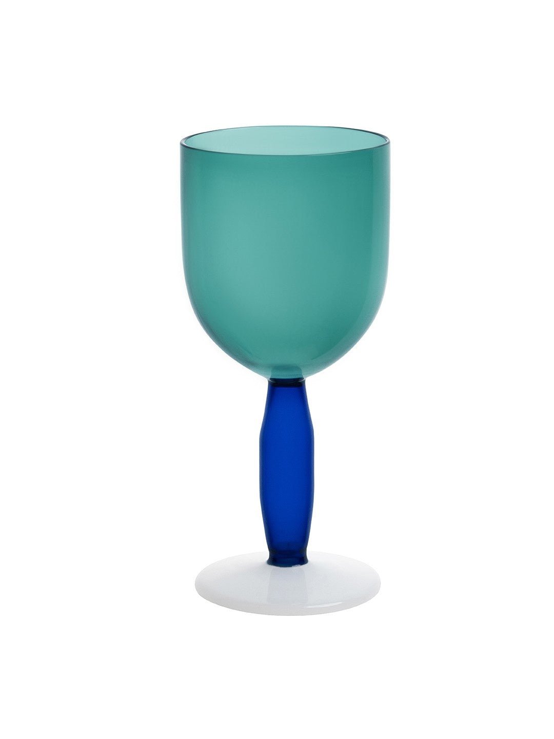Borosilicate Bubble Stem Wine Goblets - Borotechheight : 175 mm diameter: 80 mm ml capacity : 280 ml2Sea green