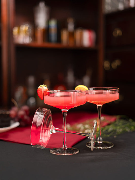 Celeste Coupe Cocktail Glass - Borotechheight : 158 mm diameter: 98 mm ml capacity : 180 ml4TransparentG - 48B clear