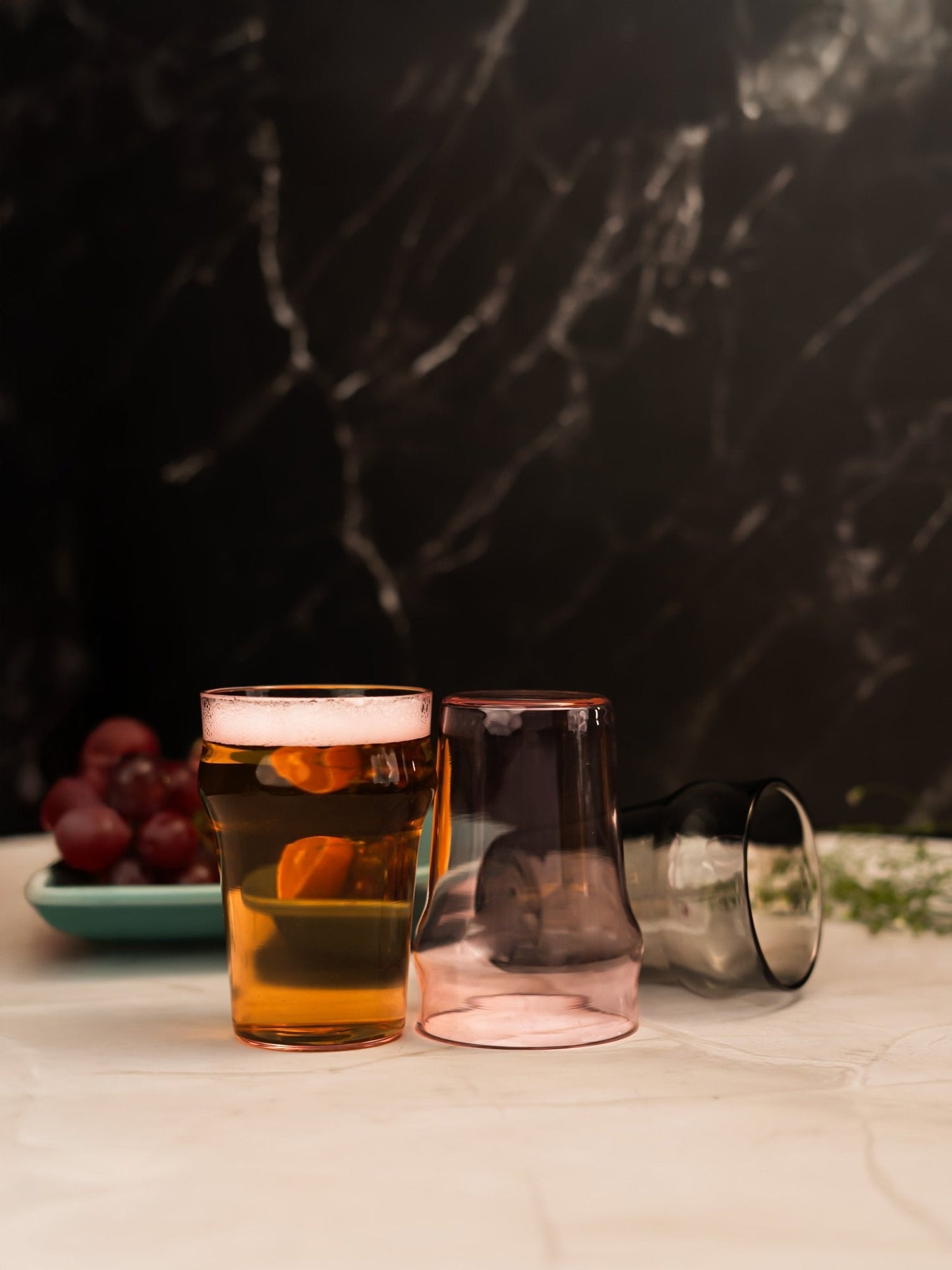 Classic Pint Beer Glass - Borotechheight : 110 mm diameter: 75 mm ml capacity : 290 ml6PinkG - 101B pink