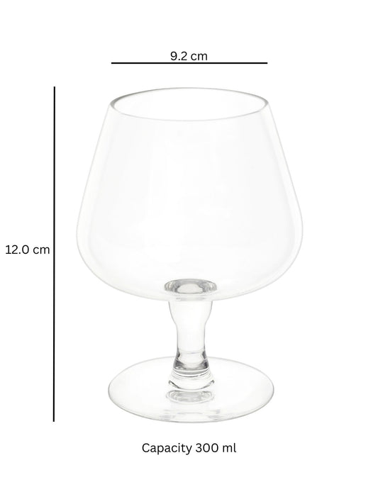 Classic Stemmed Brandy Glass Set - Borotechheight : 120 mm diameter: 92 mm ml capacity : 300 ml6TransparentG 73B clear