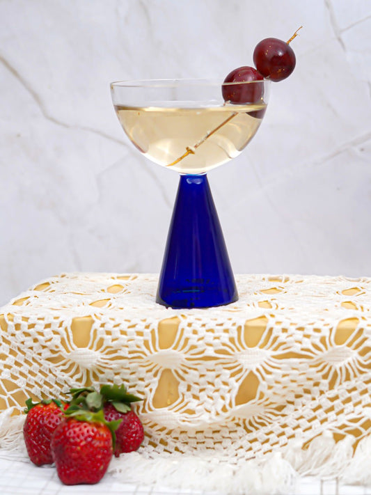 Pyramid Stem Cocktail Glasses - Borotechheight : 135 mm diameter: 97 mm ml capacity : 160 ml4BlueG - 152B BLUE