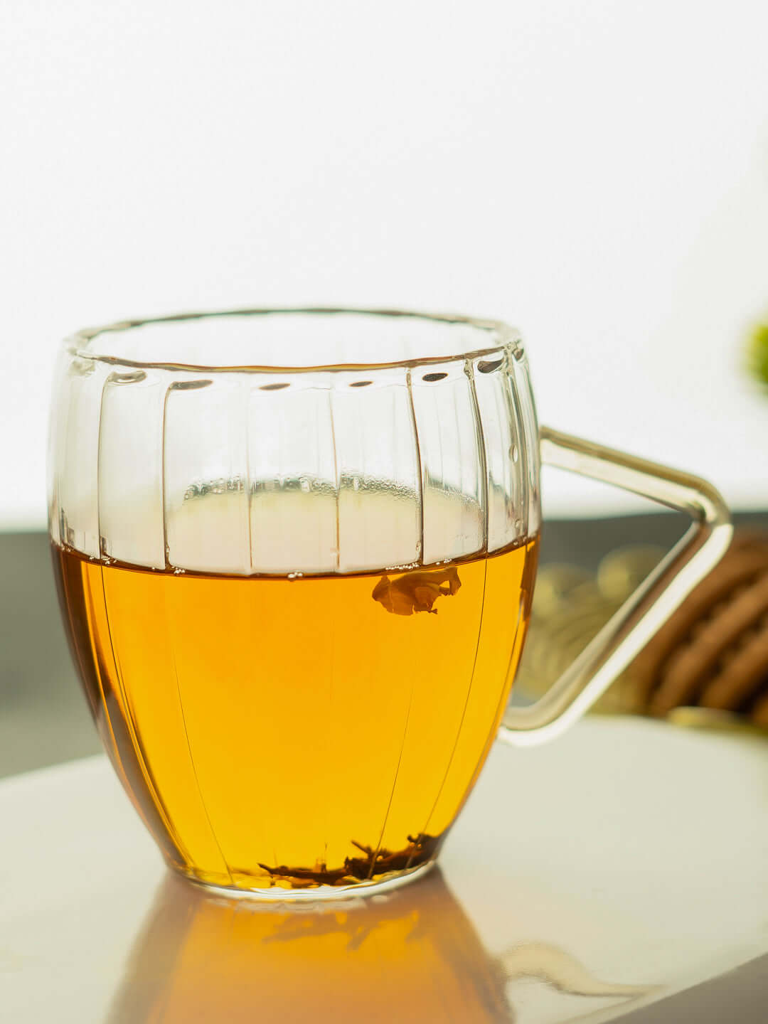 Borosilciate Vintage Barrel Tea Mug - Borotech4transparent