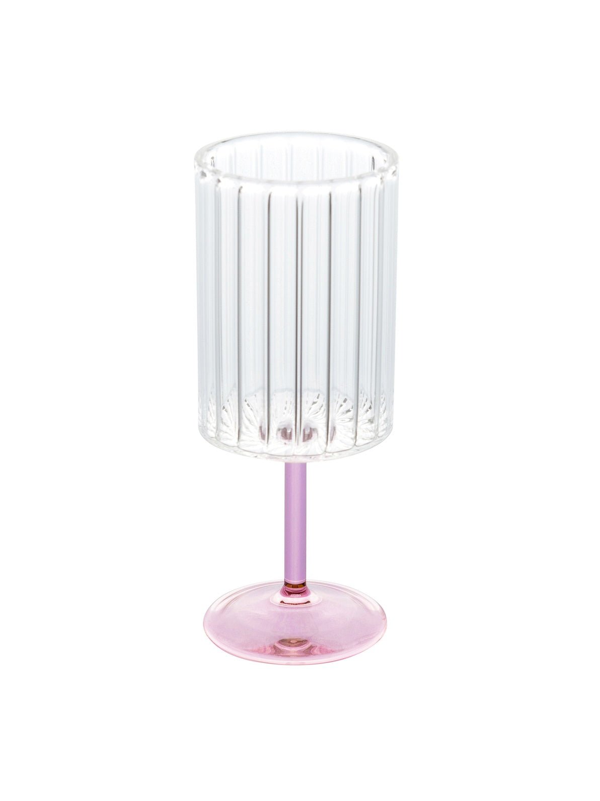 Borosilicate Vintage Bloom Goblet - Borotechheight : 180 mm diameter: 70 mm ml capacity : 280 ml4pink